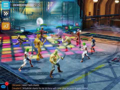 MSF Blitz: T8-4 B Team SL Rocket Drax Gamora Groot