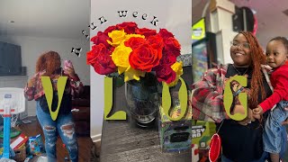 A stranger gave me roses 🥹 | SPEND THE WEEK WITH ME | Joneisha B
