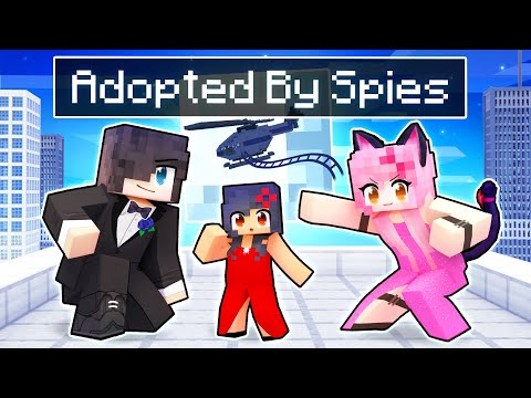 Aphmau - Adopted By TOP SECRET SPIES In Minecraft!