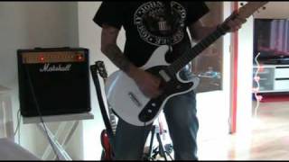 The Ramones - I&#39;m Not Afraid Of Life (guitar cover)