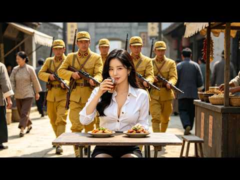 The bar waiter turned out to be a hidden martial arts master who stopped the enemies!