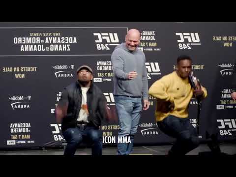 Israel Adesanya vs Yoel Romero - Dance Off