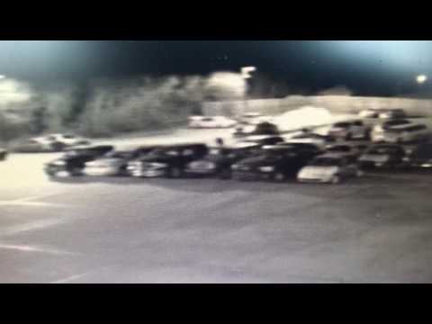 2016 Dodge Challenger Hellcat Burnout - Security Footage