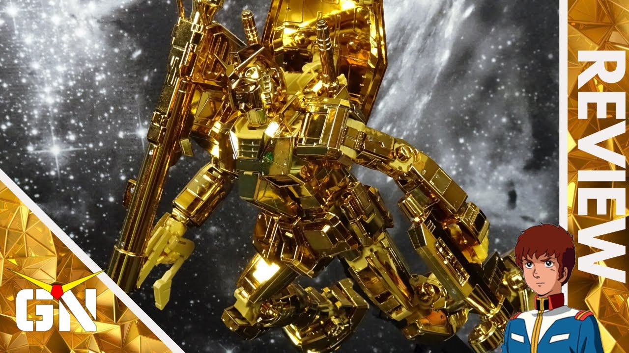MG 1/100 RX-78-2 Gundam Ver. 3.0 Gold Coating (Gundam Base Limited Prize) | REVIEW