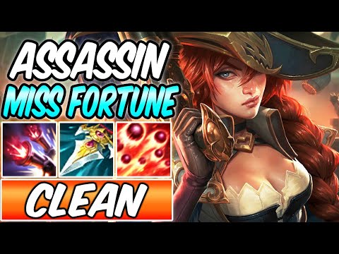 S+ NEW MISS FORTUNE ONE SHOT BUILD DARK HARVEST PROWLER'S CLAW FULL LETHALITY | League of Legends
