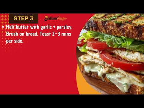 30-Minute Grilled Chicken Sandwich