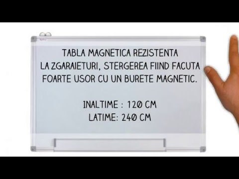 Zenon | Tabla magnetica 120 x 240 Optima