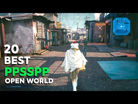 Top 20 Best PPSSPP Open World Games | of all Time