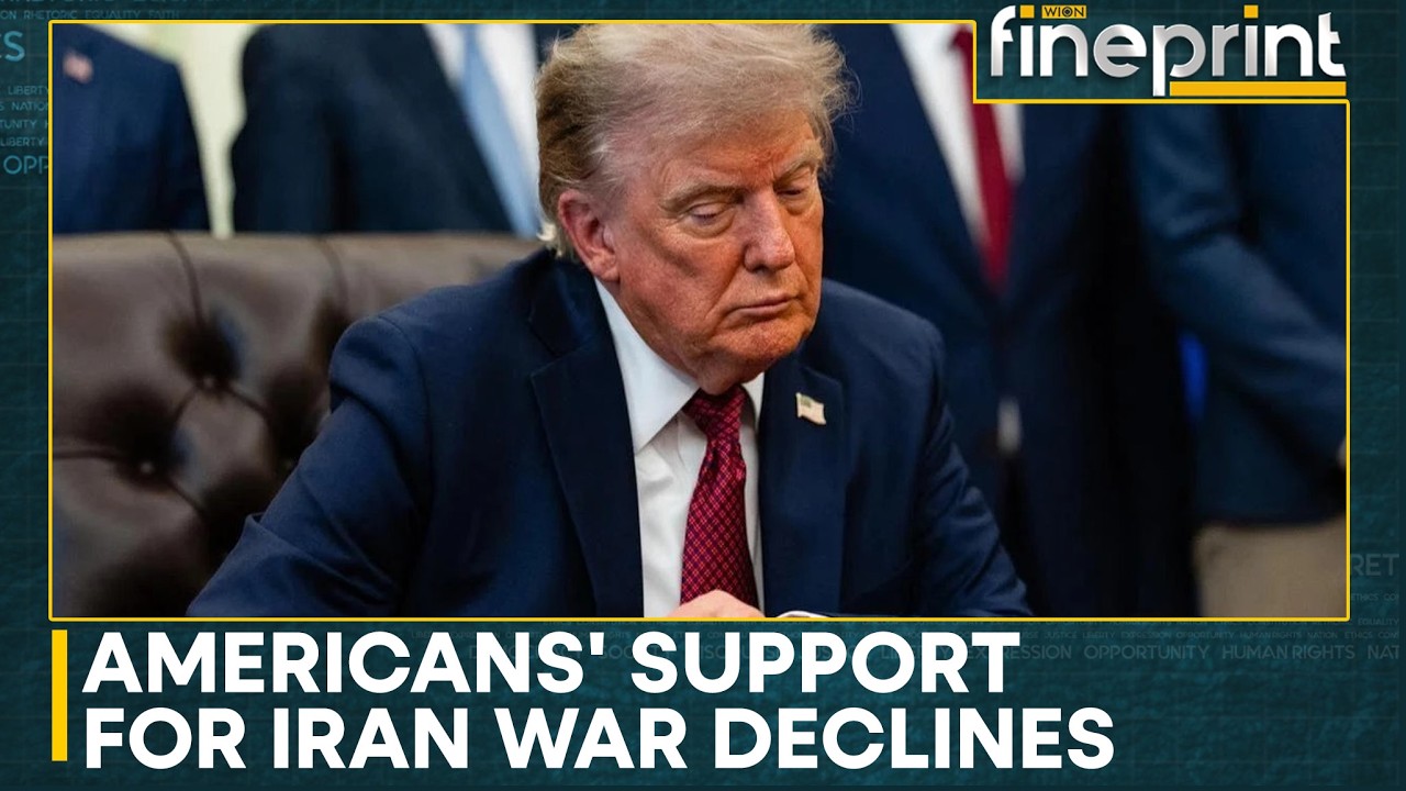 US-Iran War: Reuters/Ipsos Poll Says Only 1 in 3 Backs Iran War | WION Fineprint