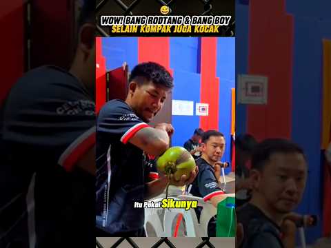 Wow! Bang Rodtang & Bang boy kocak! 😅😁 #rodtang #funny #fighterlife #shorts