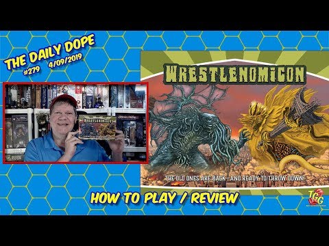 'Wrestlenomicon' How to Play and Review on The Daily Dope #279