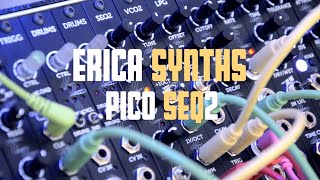 Video thumbnail for Erica Synths-Pico SEQ2 - straight ,forward full analogue 4 step sequencer! by Dziam Bass