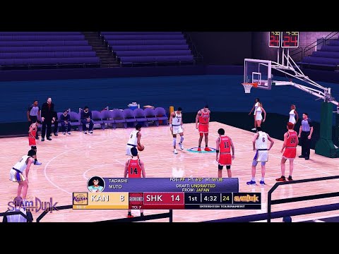 Slamdunk Interhigh | Shohoku vs Kainan | NBA2K14 mod | Gameplay | NBA2K21 | 720p | HD