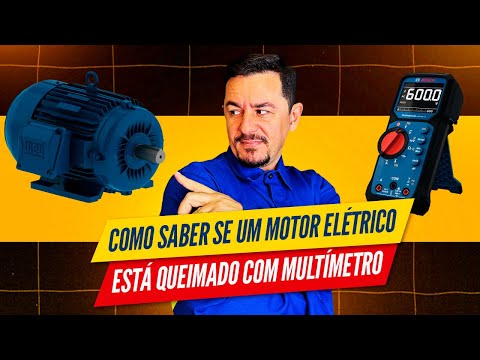 🤔How to KNOW if an electric MOTOR IS BURNED with a MULTIMETER