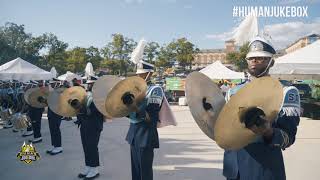 Southern University Human Jukebox Marching In and Out of Florida A&amp;M 2019