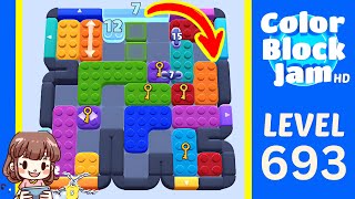 Soluzione del Livello 693 di Color Block Jam