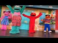 Elmo And Sesame Street Play At Busch Gardens Tampa Florida