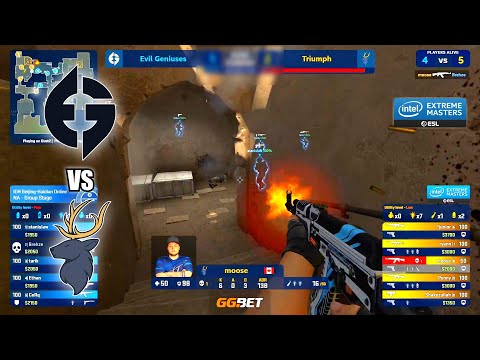 Evil Geniuses vs Triumph - IEM Beijing-Haidian | CSGO HIGHLIGHTS