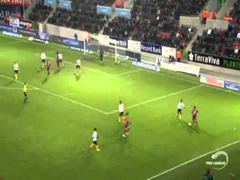 aleksandar trajkovski (zulte waregem sv) amazing goal vs lokeren ksc 2014
