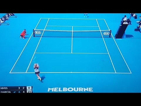 Garcia vs Hives: Australia Tennis Open 2019