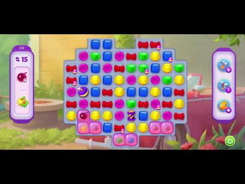 Homescapes playrix level 54 completed