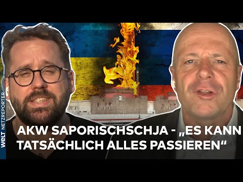 UKRAINE-KRIEG: Hotspot AKW Saporischschja wird zum Spielball im hybriden Krieg | WELT News