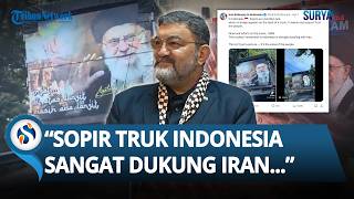 Dubes Iran Terharu! Puji Kreatifitas Warga Indonesia Pasang Gambar Khamenei di Belakang Truk