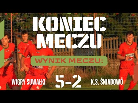 bramki z meczu Wigry Suwałki 5-2(3-1) K.S. ŚNIADOWO