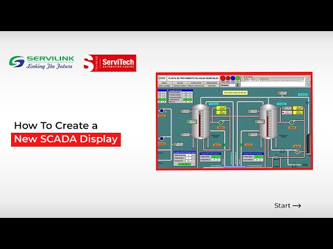 Going to learn about how to create a new SCADA display in our SCADA software, how to communicate wit
