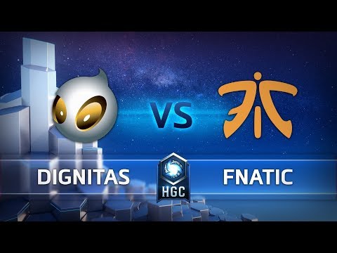 HGC 2018 EU – Phase 1 Week 6 - Team Dignitas vs. Fnatic - Game 3