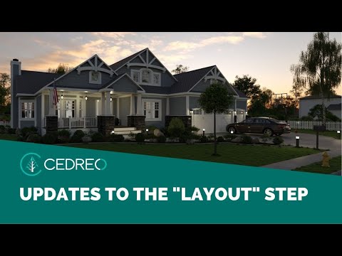 The New Cedreo: Updates to the "Layout" Step