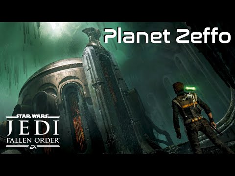 Star Wars JEDI Fallen Order | PLANET ZEFFO - Full Walkthrough to The Tomb of Eilram - Gameplay 4K