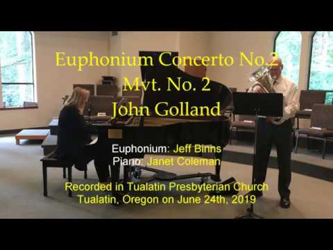 Euphonium Concerto No. 2 Mvt. 2 - John Golland