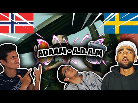 IT WENT VIRAL!!! Norwegians React To (Swedish Rap) Reacting Til ADAAM - A.D.A.M (OFFICIAL VIDEO)