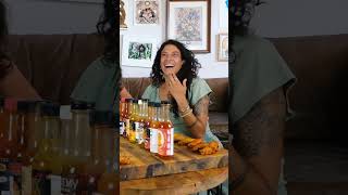 We did a Hot Ones Challenge 🔥 for our anniversary