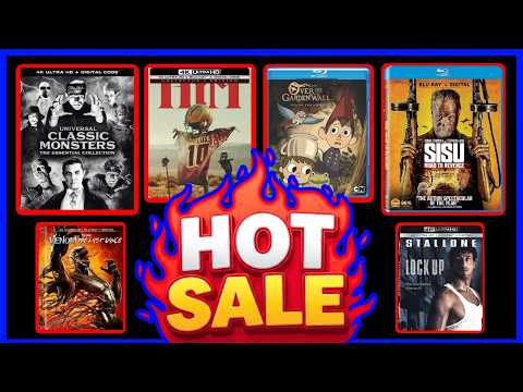Amazon&rsquo;s BIGGEST 4K & Blu-ray Sale EVER 🔥Shout Factory & Steelbooks 50% OFF or MORE!🚨