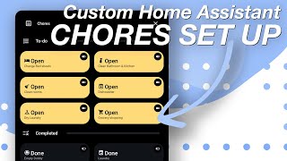 Custom Chores Setup for Home Assistant