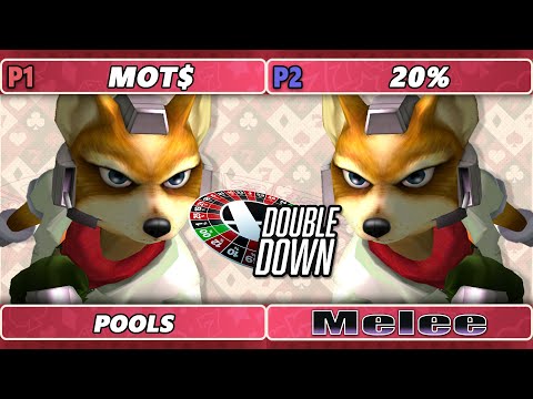 Double Down 2022 - Mot$ (Fox) Vs. 20% (Fox) SSBM Melee Tournament