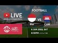 Football Indonesia vs Cambodia (Jalan Besar stadium.