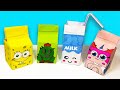 Оригами КОРОБОЧКА С МОЛОКОМ для мелочей из бумаги / Origami BOX WITH MILK for paper items mp3 Оригами КОРОБОЧКА С МОЛОКОМ для мелочей из бумаги / Origami BOX WITH MILK for paper items mp3