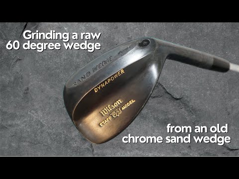Making a new 1969 Wilson Dynapower 60 degree raw wedge