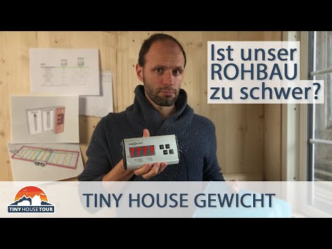 Was wiegt der Rohbau? – Wir räumen aus und ermitteln das Leergewicht | TINY HOUSE TOUR