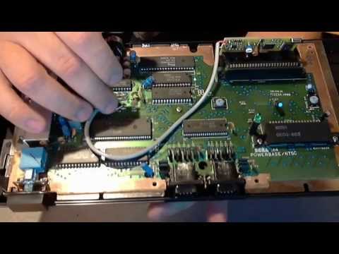SEGA Master System FM sound mod. How to install an fm sound board on your Master System.