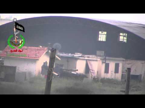 كتيبة شهداء المثني تقوم برصد محيط مطار منغ العسكري بعد حصاره