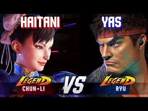 SF6 ▰ HAITANI (Chun-Li) vs YAS (Ryu) ▰ High Level Gameplay