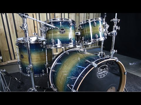 Mapex Armory Drum Set Studioease Fast Size 6pc Shell Pack Ultramarine AR628SFCUM image 13
