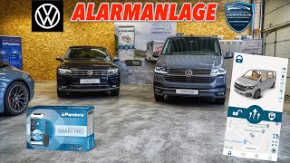 VW Alarmanlage | Volkswagen Tiguan - Multivan - Touareg - Arteon - Golf - Polo | Lenkradkralle Test