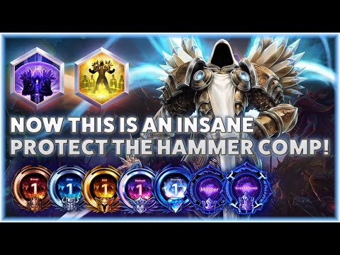 Tyrael Sanctification - NOW THIS IS AN INSANE PROTECT THE HAMMER COMP! - B2GM Season 4 2024