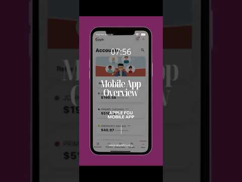 Thumbnail for the link of Apple FCU Mobile App Overview video
