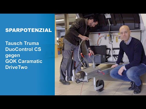 Discover the savings potential by replacing the Truma DuoControl CS with the GOK Caramatic DriveTwo